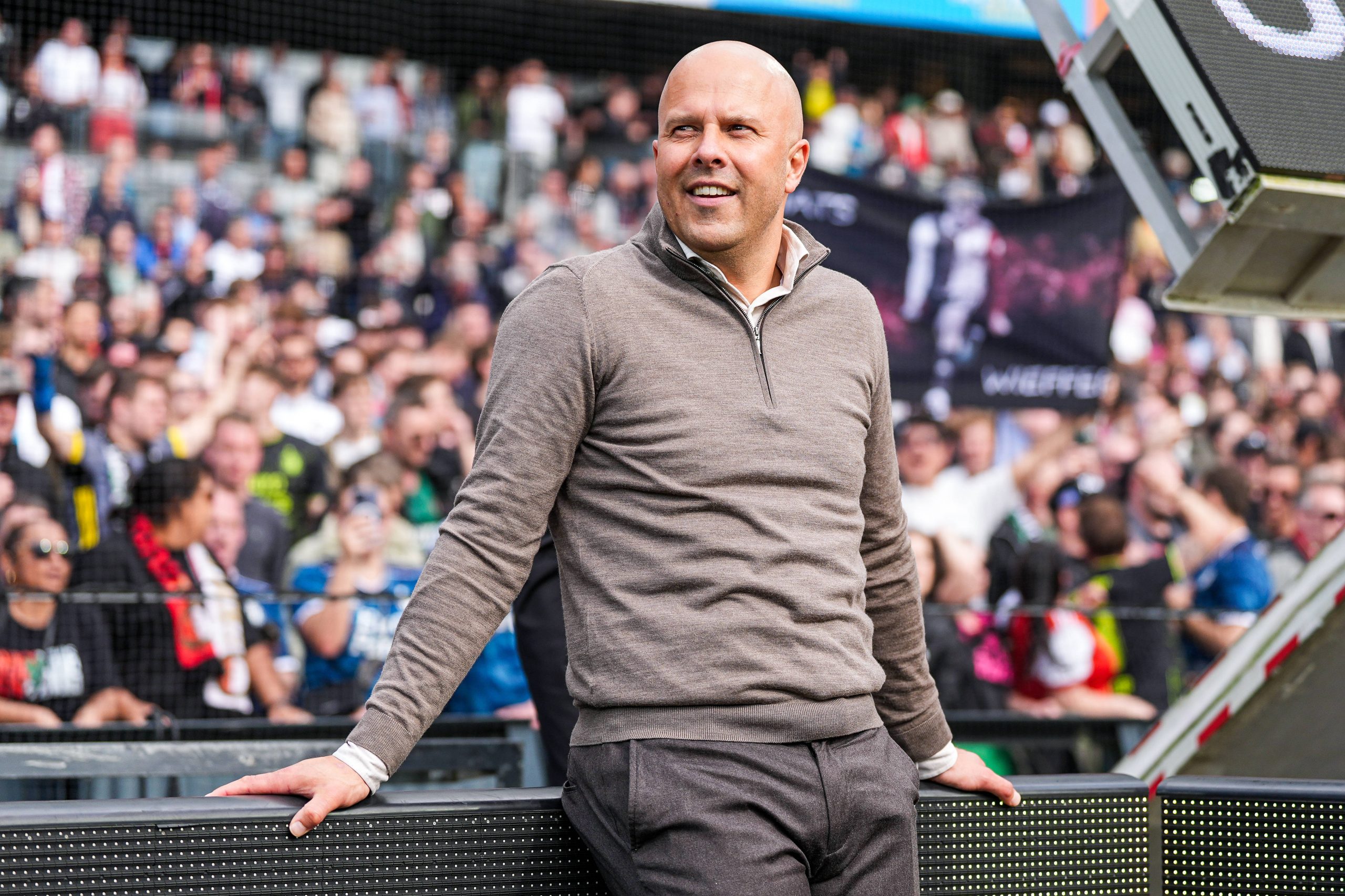 Slot, the Feyenoord head coach, has never had a run worse than two defeats in a row in his managerial career