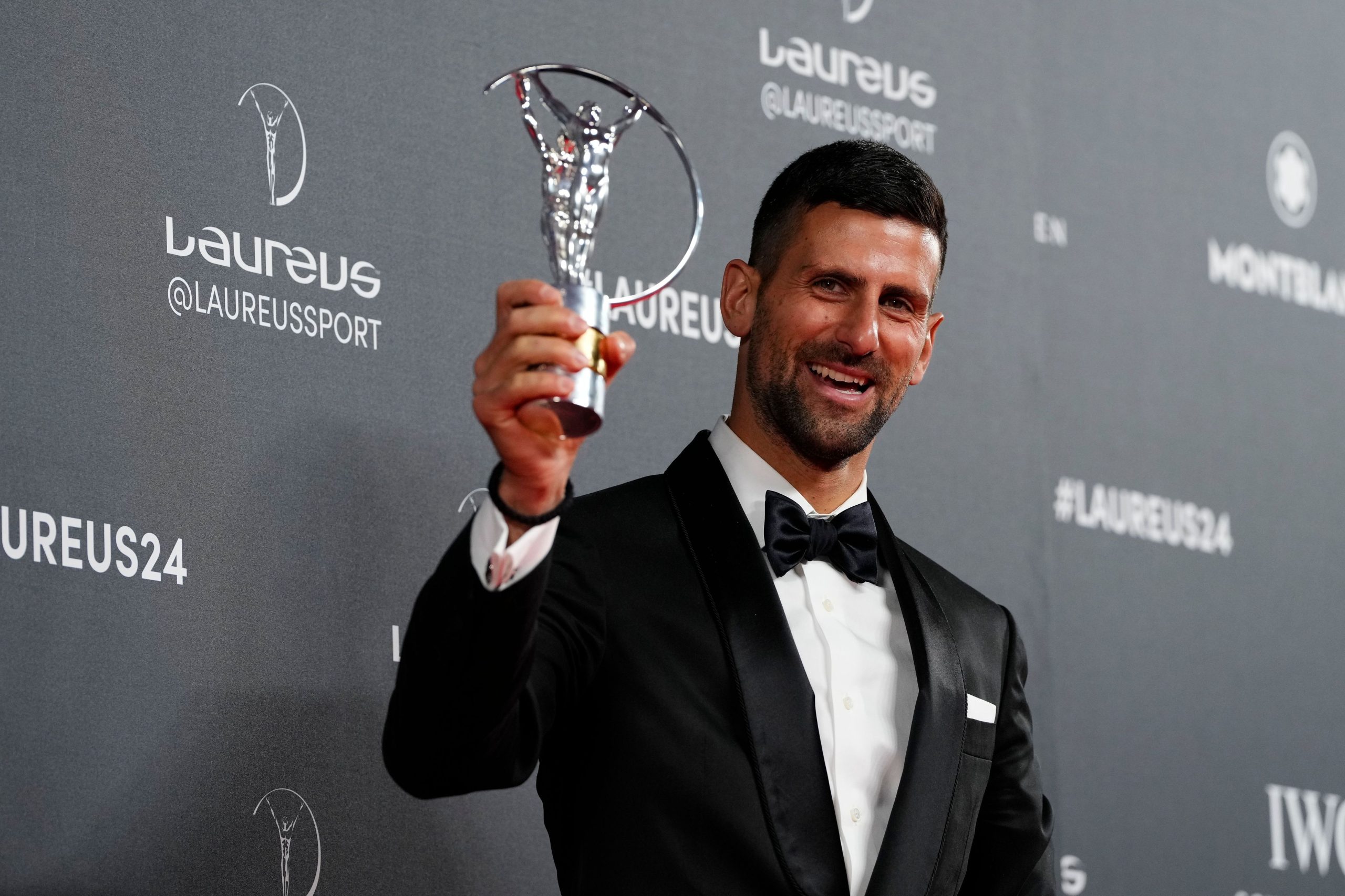 Djokovic estaba en Madrid para los Premios Laureus World Sports, pero decidió no participar en el Abierto de Madrid